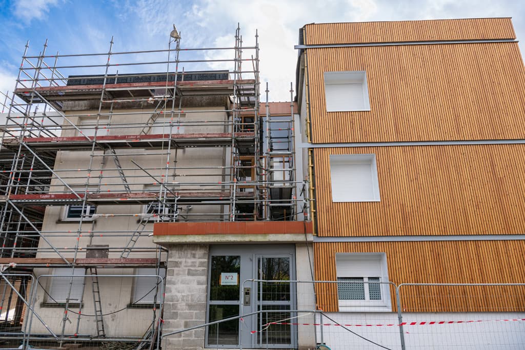 Rehabilitación de edificio en Pontevedra